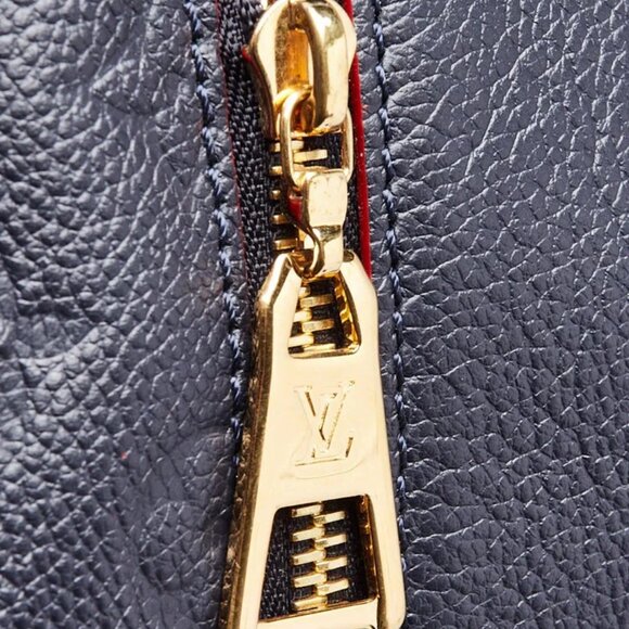 Louis Vuitton Marine/Rouge Monogram Empreinte Leather Melie Bag - Picture 10 of 12